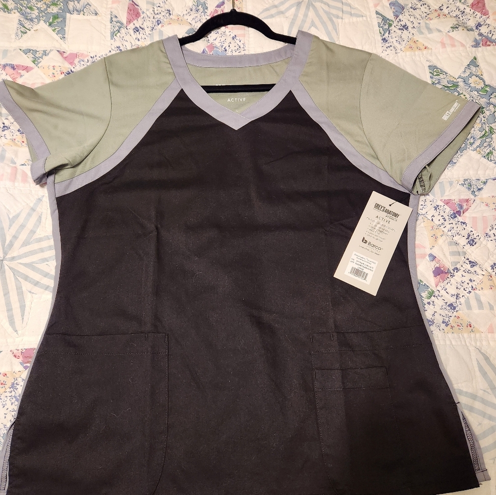 Greys Anatomy scrub top